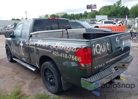 2007 Nissan Titan Se z USA, uszkodzony, nr VIN 1N6AA06A17N239097